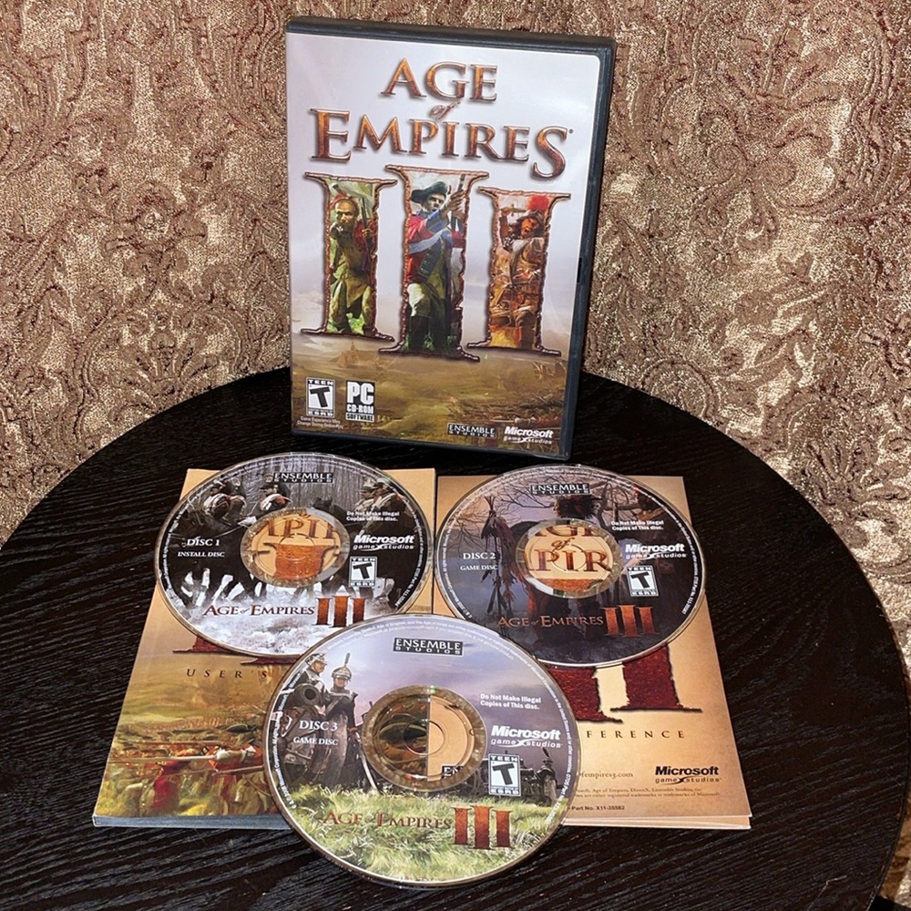 Microsoft Game Studios Age of Empires III PC Game Set.  Rated TEEN. - Picture 2 of 5